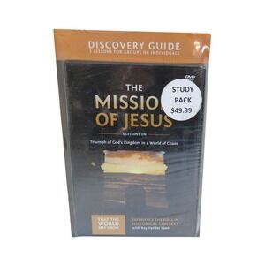 The Mission of Jesus Study Pack Ray Vander Laan DVD Discovery Guide New Sealed